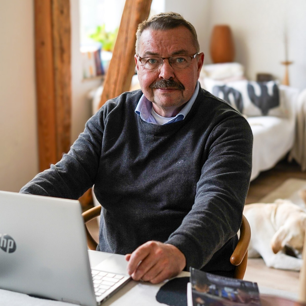 Ein Buch schreiben: Reiner am Website Blog